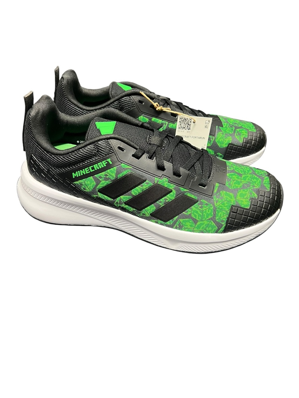 New Adidas Minecraft Fortarun Sneakers‎ Shoes